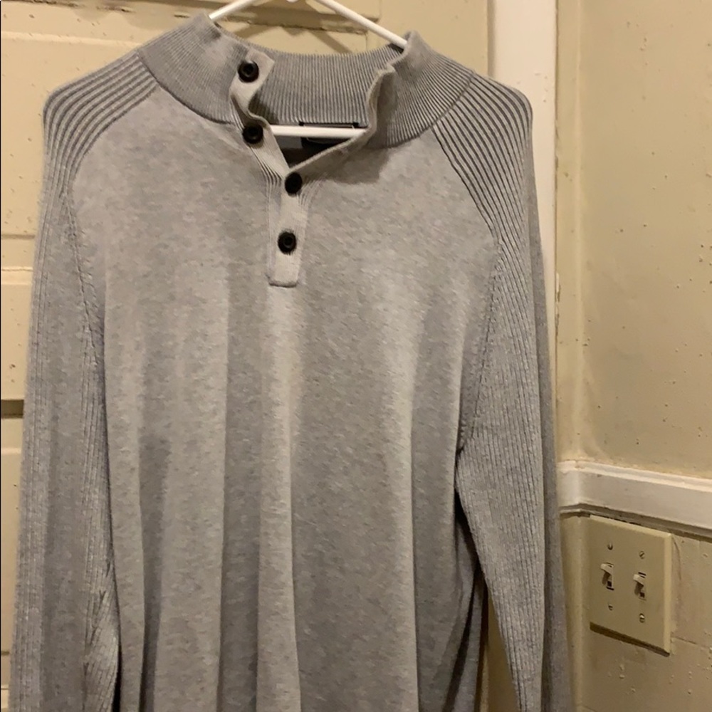 Express gray sweater